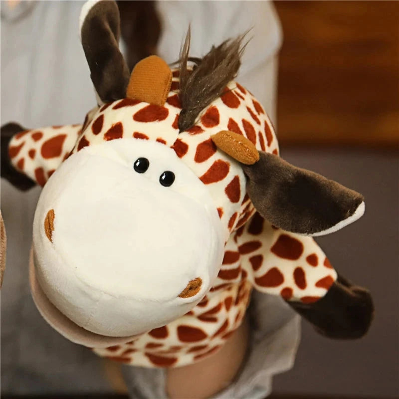 Hand Finger Puppets – Cartoon Plush Toy for Kids & Party Fun Econic Blanks