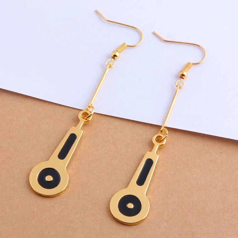 Anime JoJo Bizarre Adventure Drop Earrings Cosplay Props Kakyoin Noriaki Cherry Earrings Ear Clip Men Girl Jewelry Gift Econic Blanks