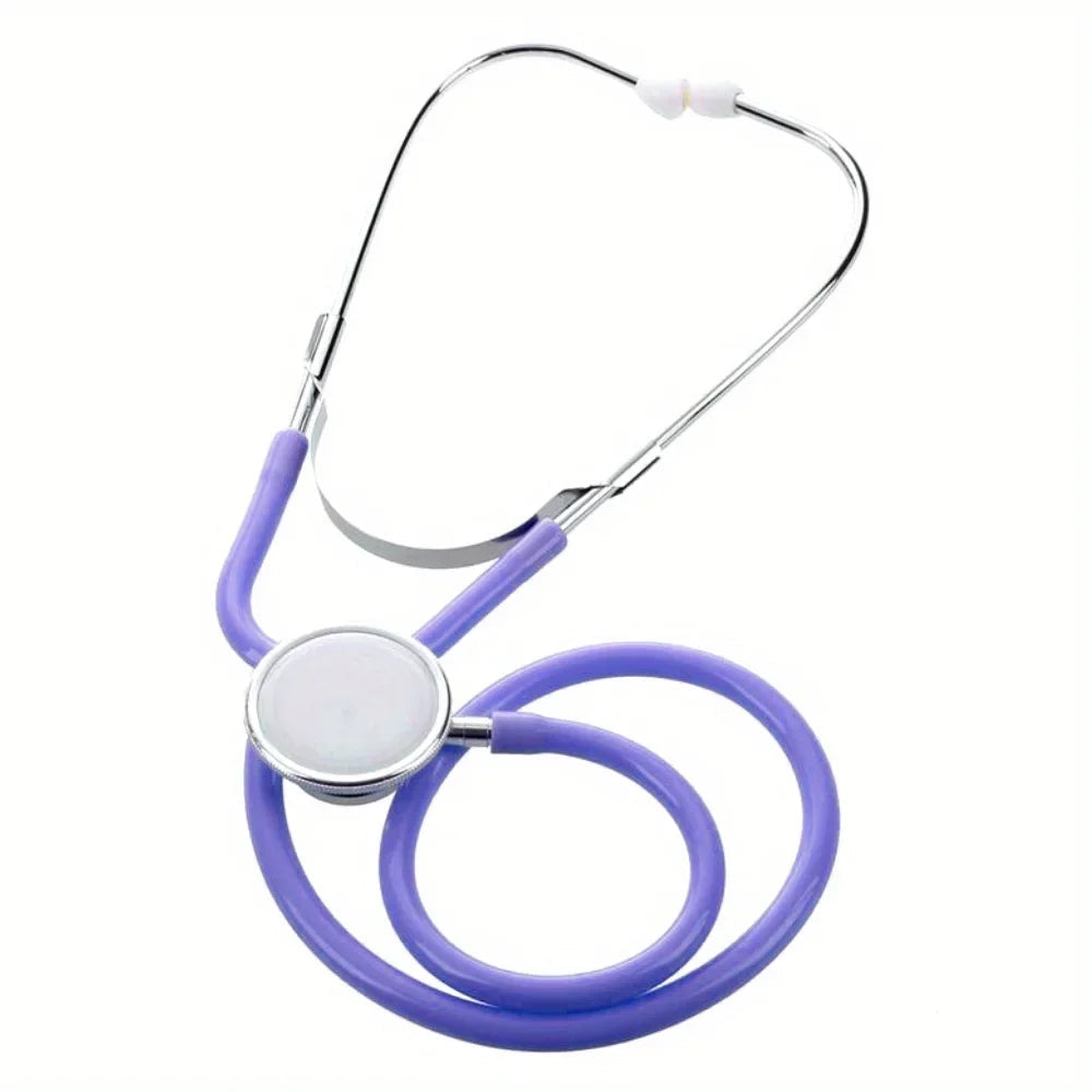 Stethoscope Toy, Simulated Doctor Toy, Nurse Health Medical Single Head Stethoscope, Role-playing Pretend Doctor Toy Econic Blanks