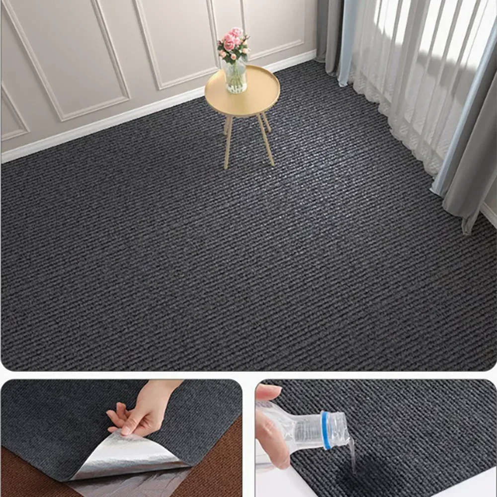 40cmx3m Premium Self-Adhesive Non Slip Pad Waterproof Oil Proof Floor Mats for Kitchen Bathroom Outdoor Anti-Skid Rug Home Decor Quick Pick Grocers