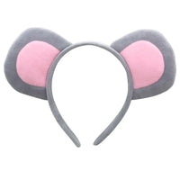 Mouse Costume Set Ears Headband Nose Tail and Bow Tie Animal Fancy Dress Kit Party Accessories Halloween Birthday Quick Pick Grocers