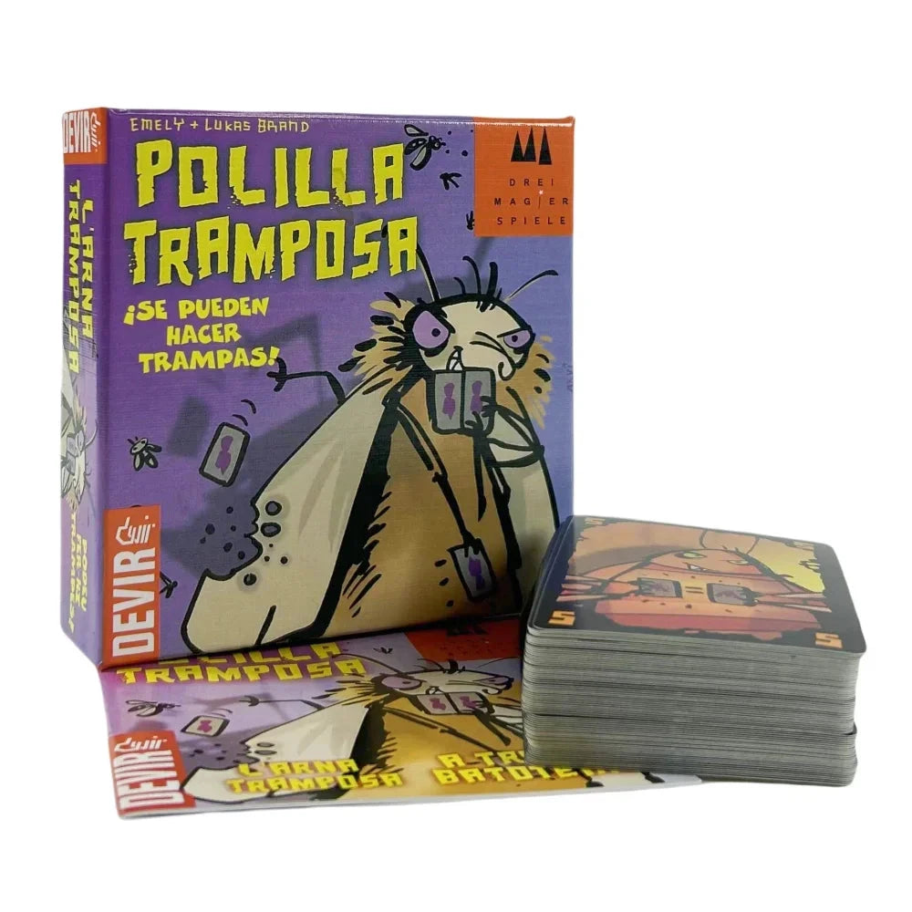 Mogel Motte Kaker Laken Poker Royal Card Game Devir-game Cheating Moth Board Deck Econic Blanks