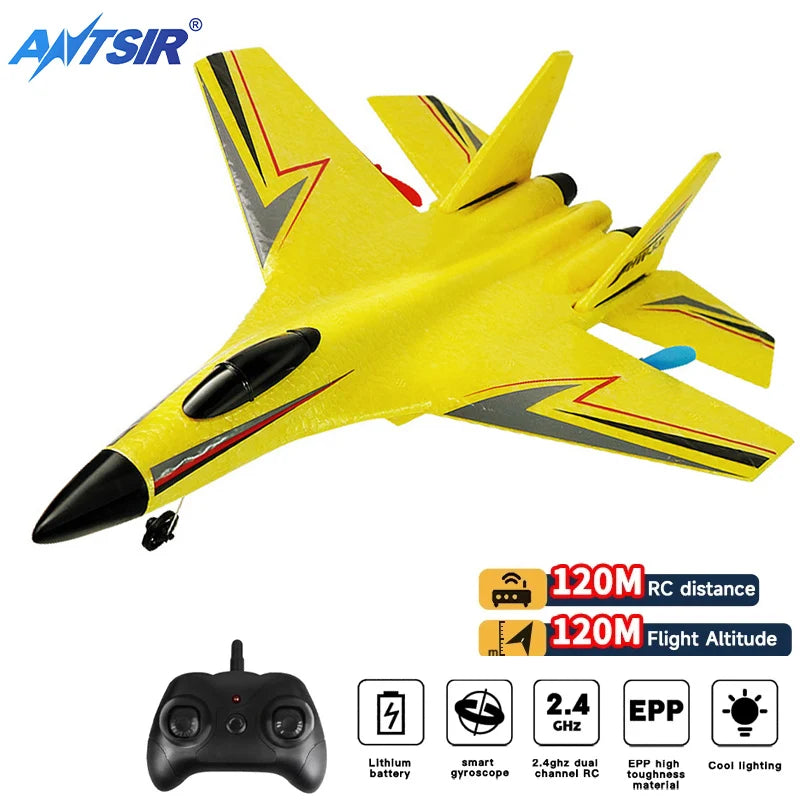 RC Plane SU-27 Aircraft Remote Control Helicopter 2.4G Airplane EPP Foam RC Vertical Plane Children Toys Gifts Econic Blanks