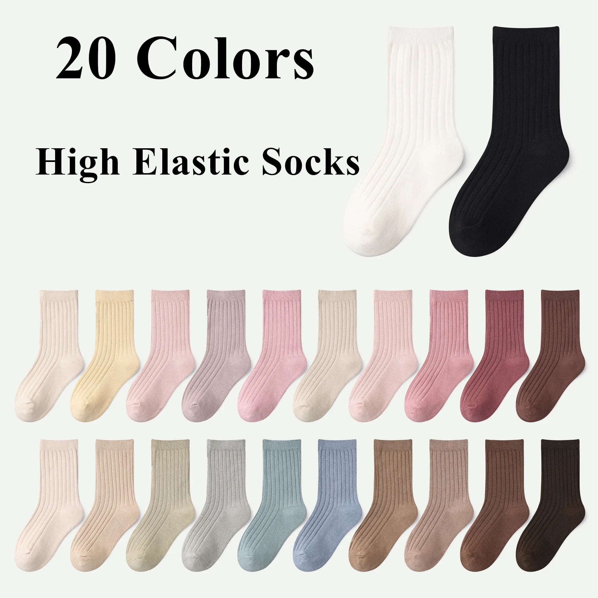 5 Pairs/Lot Children Socks Boy Girl Cotton Fashion Breathable Socks Four Seasons High Quality 1-12 Years Kids Birthday Gift Quick Pick Grocers