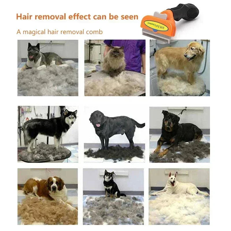 Cat Hair Removal Comb Cat Brush Pet Grooming Brush Dog Comb Cat Hair Massage Comb Cat Hair Remover Cleaning Grooming Cat Combs Econic Blanks