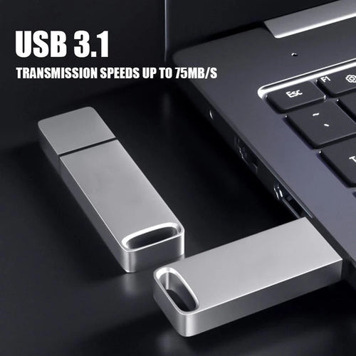 16TB 2TB USB Metal Flash Drive 8TB Large Capacity Portable Pendrive USB 3.0 High-Speed File Transfer Waterproof U Disk Universal Quick Pick Grocers