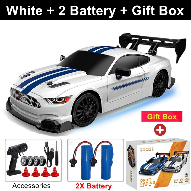 4WD RC Drift Car Remote Control GTRPRO AE86PRO Model 4x4 Racing RTR Radio Truck Vehicle Toy Gift for Boy Girl Children Kid Adult Econic Blanks