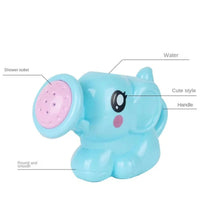 Bath Toy Plastic Kettle Bath Shower Tool Baby Bathroom Toy Elephant Watering Pot Bath Toy for Children Summer Bath Sprinkler Quick Pick Grocers