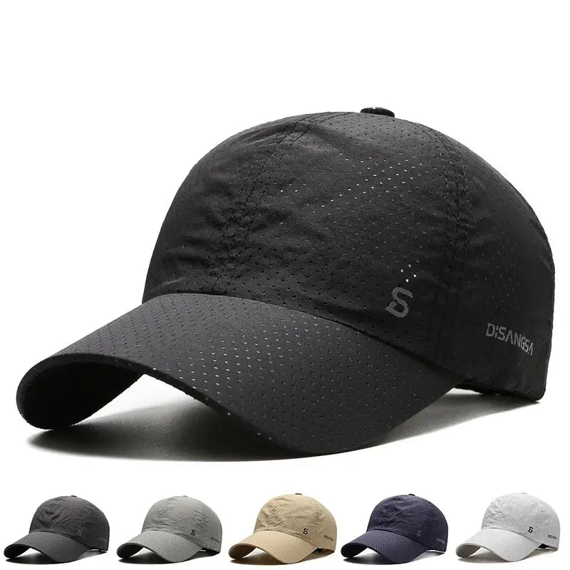 Original Design Running Cap Thin Quick Drying Breathable Duck Tongue Outdoor Men's Sun Summer Fishing Avisor Baseball Cap Quick Pick Grocers