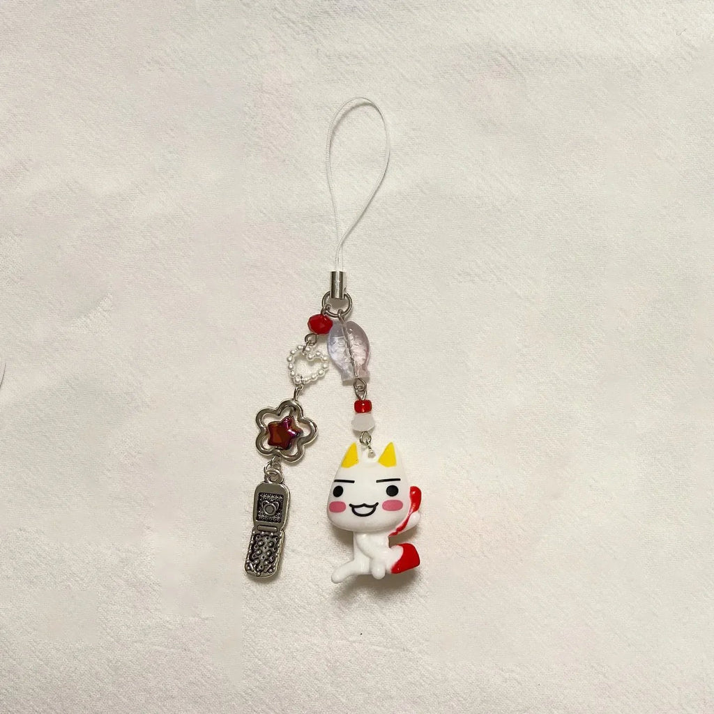 Toro inoue charms cute, anime, kawaii, aesthetic keychain Econic Blanks