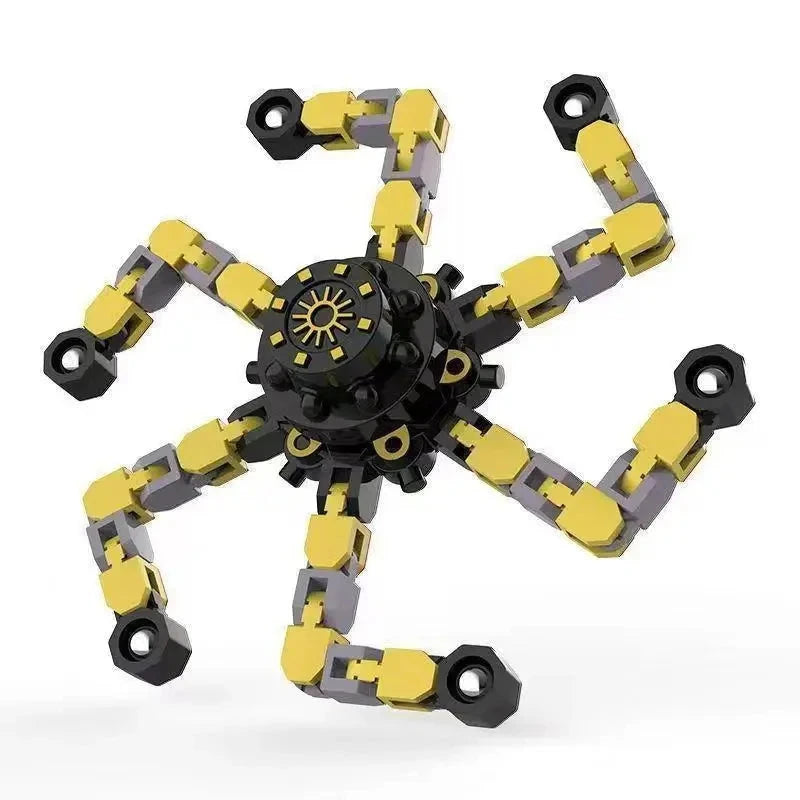 Deformed Fidget Spinner Chain Toys For Children Antistress Hand Spinner Vent Toys Adult Stress Relief Fidget Sensory Gyro Gift Econic Blanks