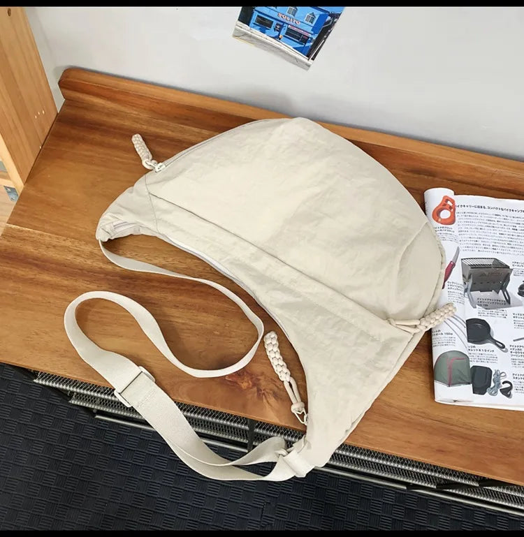 Nylon Shoulder Bag New High Capacity Women's Crossbody Messenger Bag Leisure Versatile purses and handbags Totes Hobos Bag Quick Pick Grocers