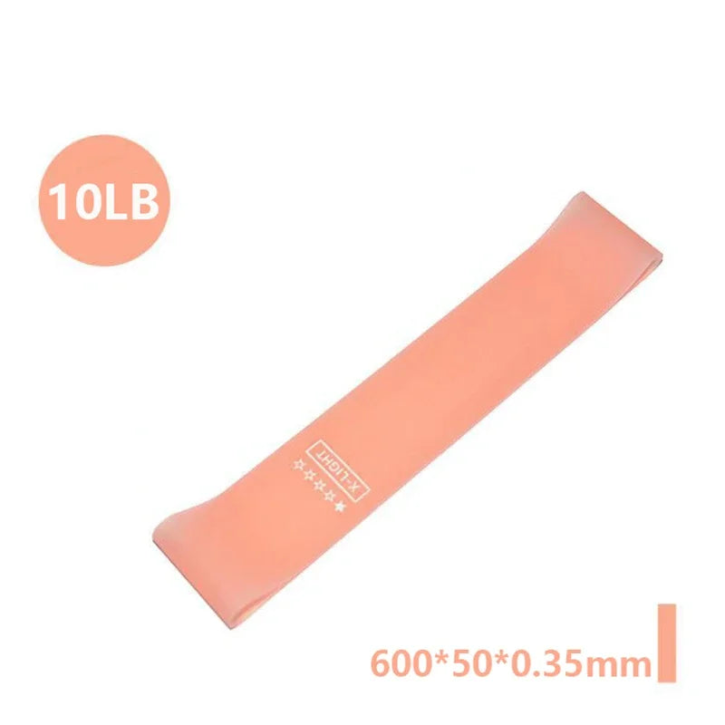 Portable Fitness Workout Equipment Rubber Resistance Bands Yoga Gym Elastic Gum Strength Pilates Crossfit Women Weight Sports Econic Blanks