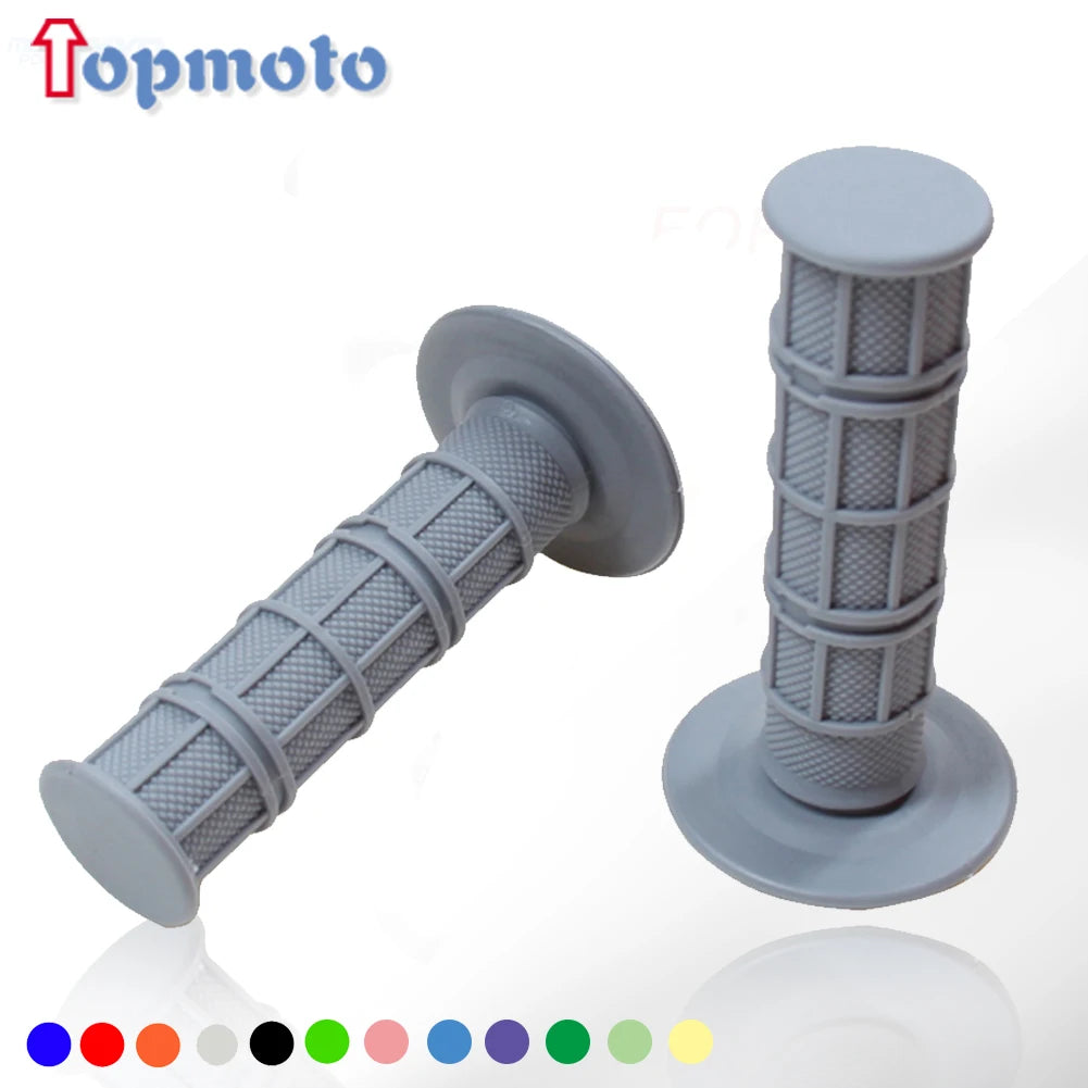 22mm 24mm Motorcycles Grip Dirt Bike Grips 7/8" Rubber Biker Scooter Handle Grip For Handlebar Mx Pillow Top Throttle 22mm Bar Quick Pick Grocers