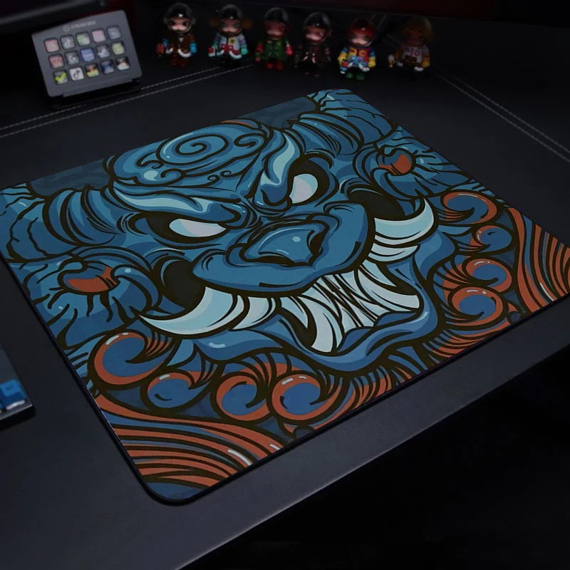 E-sports Tiger Cute Small Mouse Pad Gaming Laptops Mousepad Gamer Carpet Keyboard Mat Desk Protector Anime Cartoon Mouse Pads Quick Pick Grocers