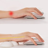 Mouse pad with wrist rest keyboard cloud anti-slip desktop office gamer mouse wrist rest Ergonomic keyboard mouse pad wrist rest Quick Pick Grocers