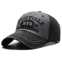 Four Seasons Men's Baseball Cap Casual Wash Embroidered Cap Curved Brim Bowler Sun Hat Official Website Quick Pick Grocers