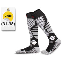GTUBIKE 1 Pair Winter Warm Ski Stockings Thickening Hiking Socks for Women Men Anti-Cold Skiing Outdoor Sport Stockings Snow Quick Pick Grocers
