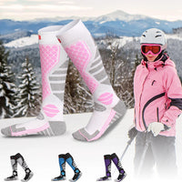 GTUBIKE 1 Pair Winter Warm Ski Stockings Thickening Hiking Socks for Women Men Anti-Cold Skiing Outdoor Sport Stockings Snow Quick Pick Grocers