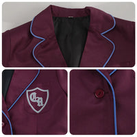 Movie Matilda Cosplay Costume School Uniform Coat Skirt Tie Roald Dahls Matilda the Musical Costume Suit Kids For Girls Women Quick Pick Grocers
