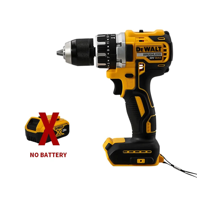 Dewalt DCD796 Compact Cordless Brushless Impact Drill LED Light Powerful Multi-functional Electric Power Tool 20V Battery Quick Pick Grocers
