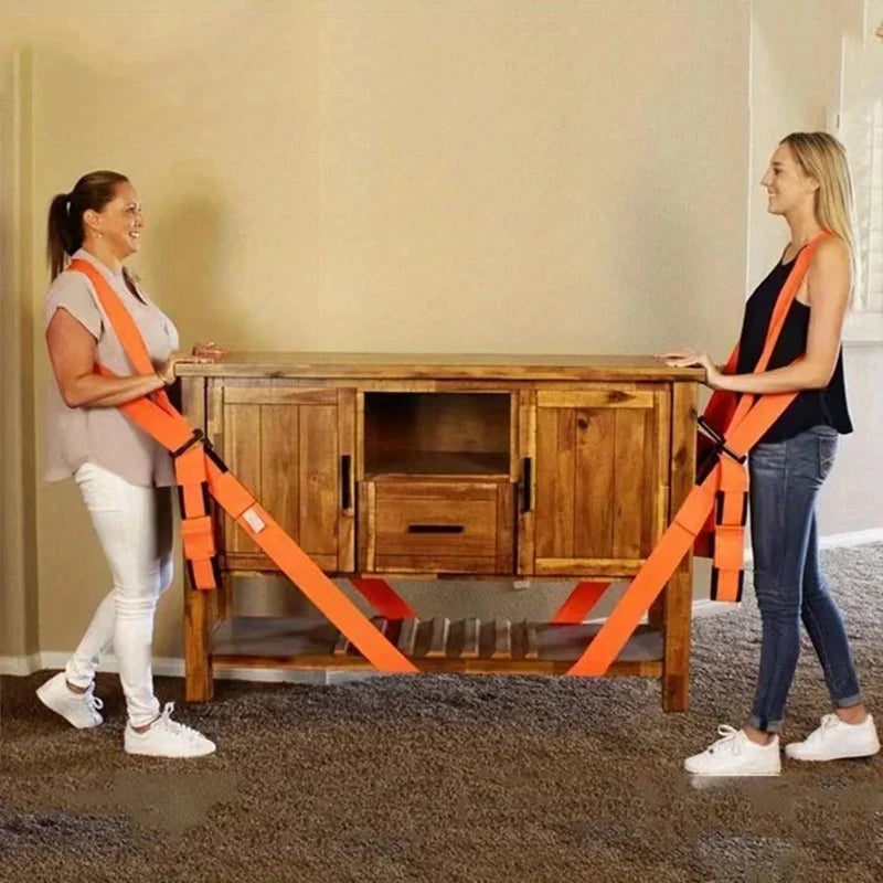 Furniture and Electrical Handling Straps Labor-saving Straps for Carrying Heavy Objects Reusable and Durable Straps for Moving Quick Pick Grocers