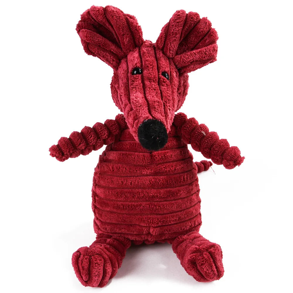 Pet Dog Molar Toy Vent Training Corduroy Monkey Pig Voice Plush Toy Dog Tooth Cleaning Supplie Dog Toys for Large Dogs Quick Pick Grocers