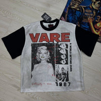 2026 New Fashion Streetwear Shinning Diamond Baggy Tshirts for Men and Women Short Sleeve Rhinestone Cotton Top Tees Oversized Quick Pick Grocers