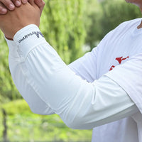 Cooling Arm Sleeves Breathable Sun Protection Ice Slik Sleeves Summer Outdoor Sports Driving Cycling Sleeves Men Loose Arm Quick Pick Grocers