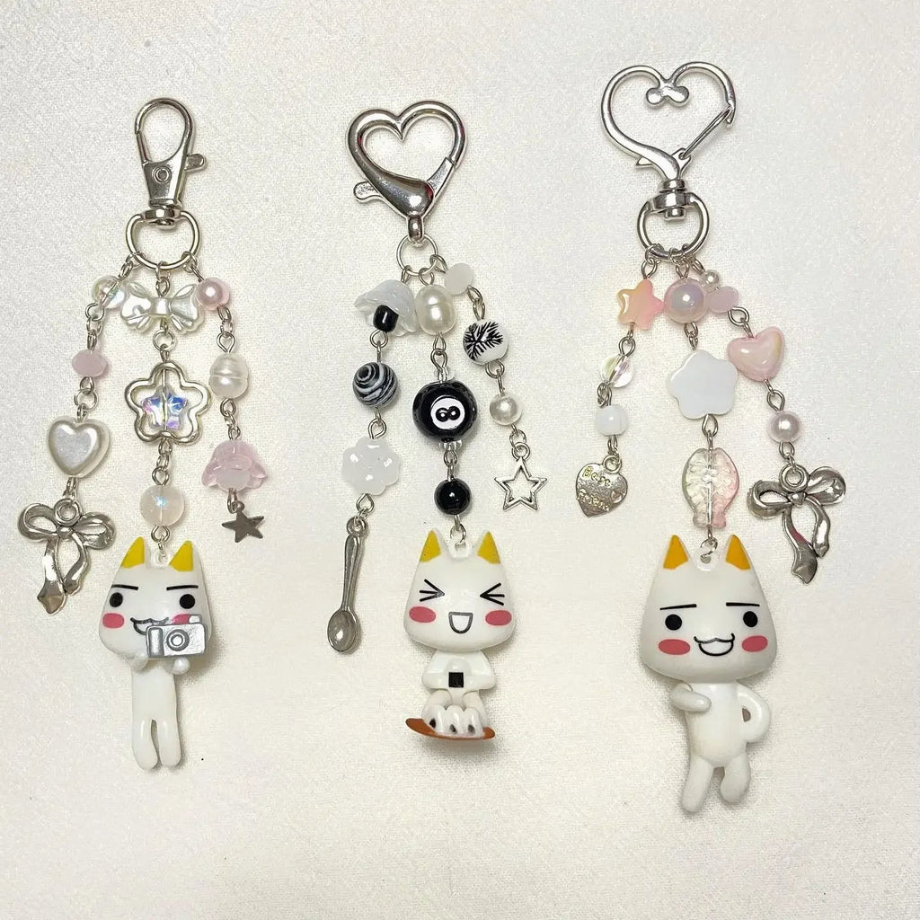 Toro inoue charms cute, anime, kawaii, aesthetic keychain Econic Blanks