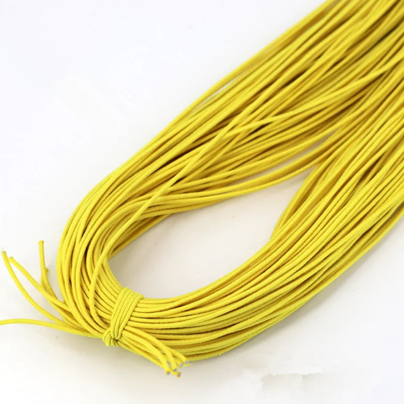 1.0/ 1.2/ 1.5/ 2.0/ 2.5mm Elastic Band Elastic Thread DIY Handmade Beaded For Jewelry Making Sewing Accessories DIY Econic Blanks