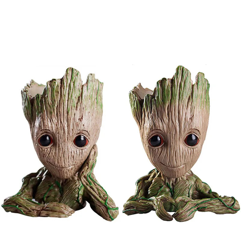 Home Decoration Groot Planter Flower Pots For Indoor Flowers Pot Tree Man Ornaments Anime Figure Statue Art Crafts Kid Men Gifts Quick Pick Grocers