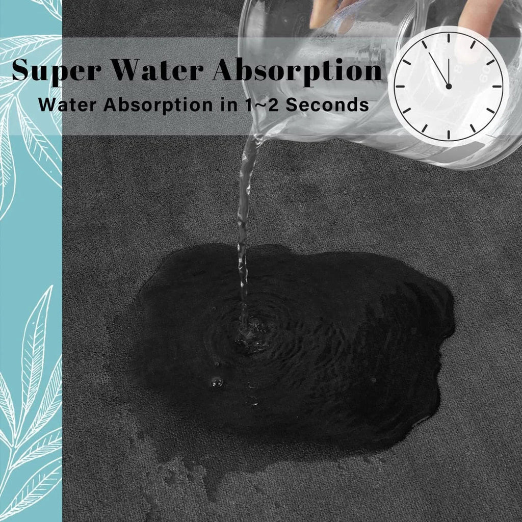 Super absorbent floor mat, super absorbent bath mat, super anti slip coral velvet bathroom floor mat, door mat Quick Pick Grocers