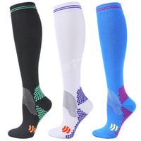 1/3 Pairs Dropship Compression Socks Varicose Veins 20-30 Mmhg Men Women Socks For Running Cycling,Football Soccer Stockings Quick Pick Grocers