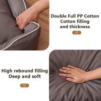 Waterproof Dog Bed 600D Oxford Pet Dogs Beds for All Seasons Thickened PP Cotton Filling Bite-resistant Pet Mat Dog Accessories Quick Pick Grocers