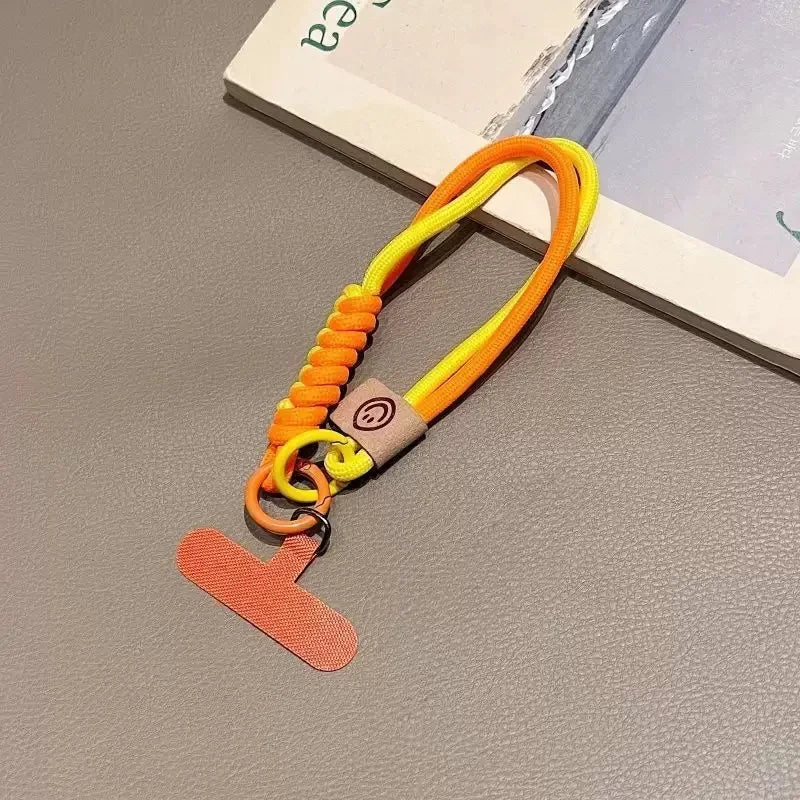 Mobile Phone Lanyard Luxury Braided Wrist Mobile Phone Lanyard Hand-held Pendant Anti-fall Multifunctional Wristband Quick Pick Grocers