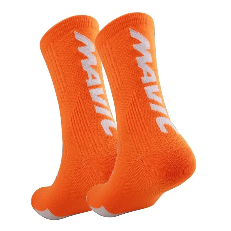 Unisex Sports Compression Socks 1 Pair Moisture-Wicking Breathable for Cycling Hiking Running Basketball Quick Pick Grocers