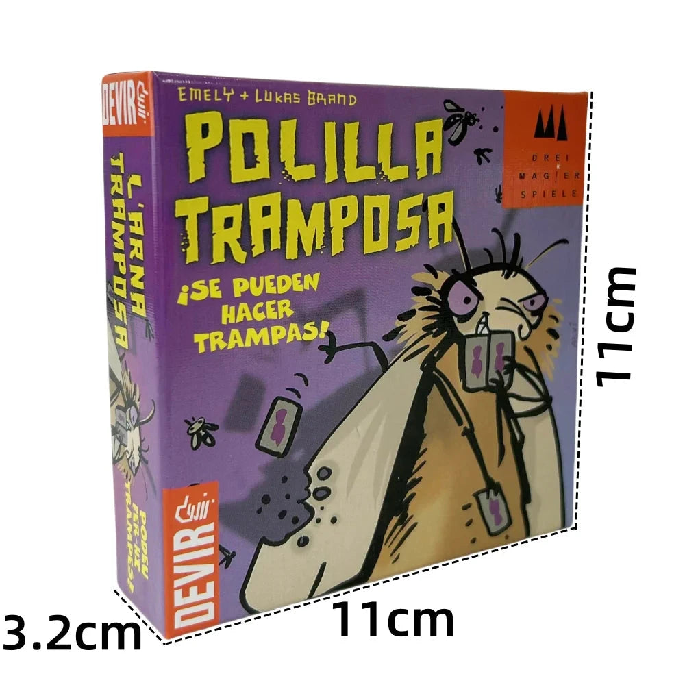 Mogel Motte Kaker Laken Poker Royal Card Game Devir-game Cheating Moth Board Deck Econic Blanks