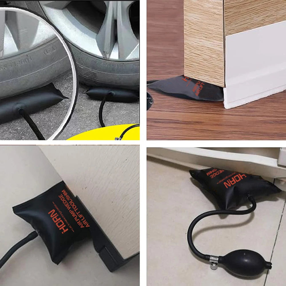 Air Pump Wedges Inflatable Airbag For Door Windows Car Powerful Installation Alignment Repair Tool Door Window Installation Quick Pick Grocers