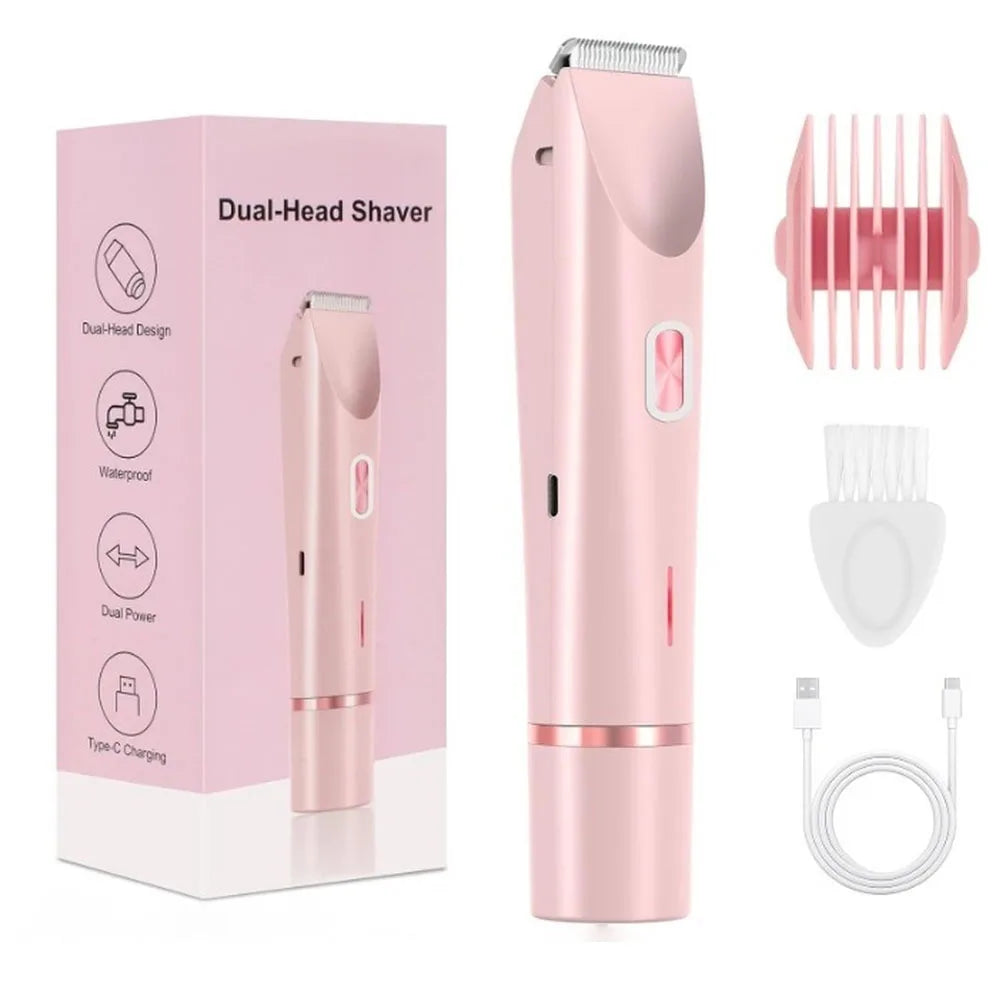 Electric Razor Woman Shaver Painless Mustache Epilator Leg Bikini Body Hair Trimmer for Women Facial Epilator Hair Remover Quick Pick Grocers