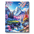 5D Diamond Art Painting Aurora Landscape Mosaic Embroidery Cross Stitch Kit Full Round Rhinestone Diy Wall Home Decor Gift Econic Blanks