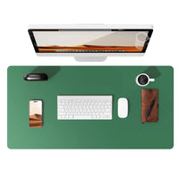 Large Mouse Pad,Office Desk Mat, Leather Desk Pad Protector, Non-Slip PU Leather Desk Blotter, Laptop Desk Pad Quick Pick Grocers
