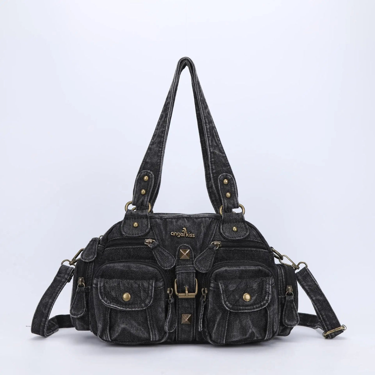 Vintage Women Handbags Satchel Top-handle Handbag PU Shoulder Bag Dumpling Pack Give Gifts Shoulder Bags Phone Money Pack Quick Pick Grocers
