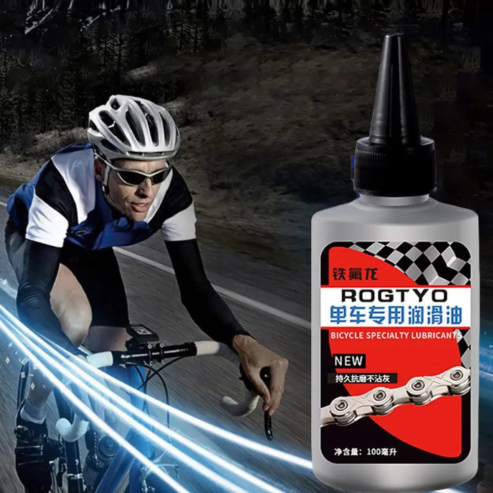 100ml Bicycle Chain Lubricant Special Dry Weather MTB Race Bike Oil for Fork Flywheel Cycling Daily Maintenance Accessories Quick Pick Grocers