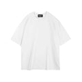 WAVLATII Women New Oversized T shirts Female 260 GSM White Casual Streetwear Tees Unisex Solid Korean Cool Tops for Young WT2560 Quick Pick Grocers