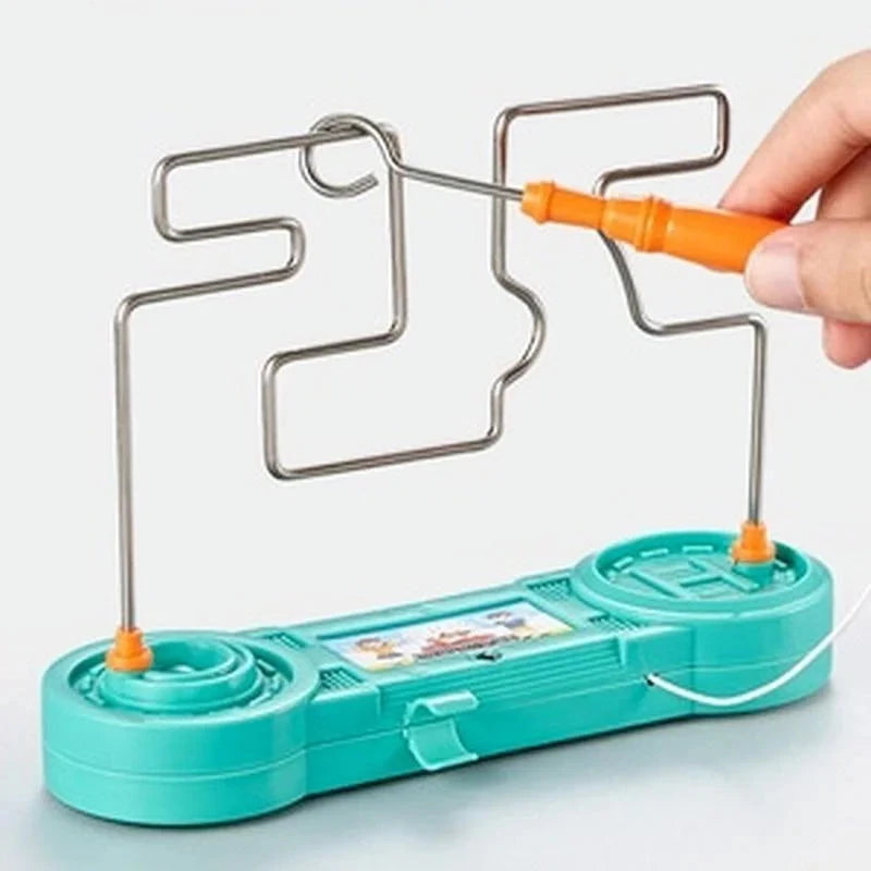 Kids Electric Shock Maze Toy – Science Learning & Party Fun Game Econic Blanks