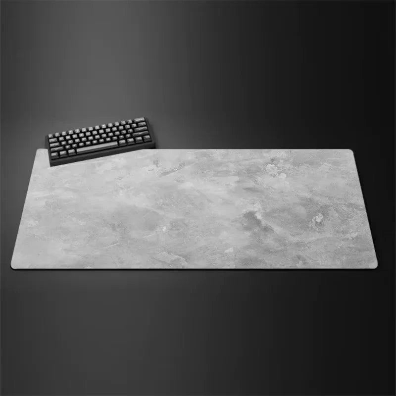 Gray mouse pad Large/Small overlocked mousepad xxl desktop keyboard table pad gray series game desk mat computer accessories Econic Blanks