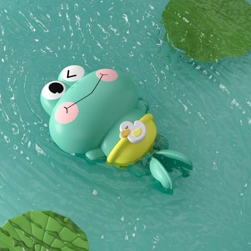 Children's bath toys - Clockwork frogs that float and swim Quick Pick Grocers