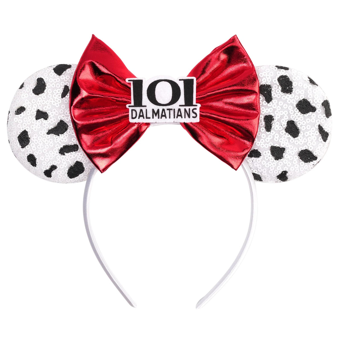 New Christmas Halloween Mouse Ears Headband Cartoon Sequin Bows Headband Birthday Party Princess Cosplay Costume For Women Adult Quick Pick Grocers