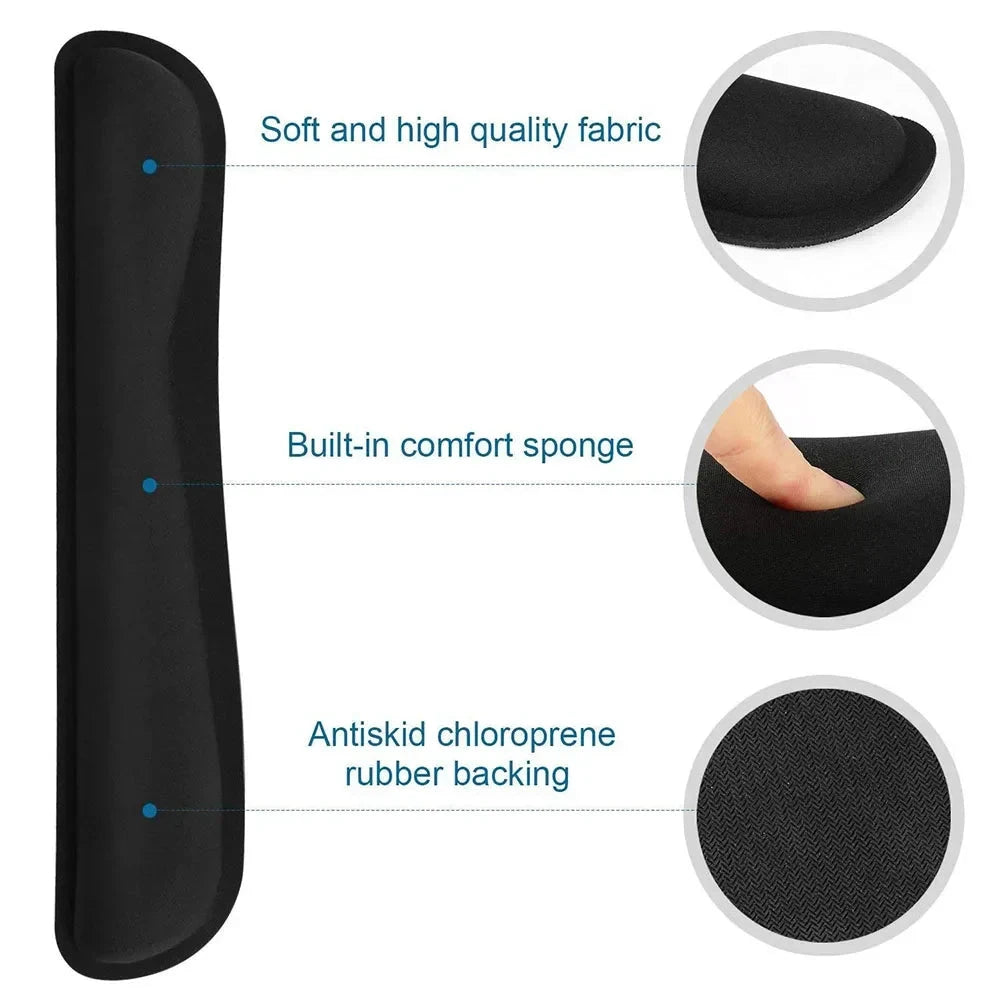 Widen Memory Foam Nonslip Mouse Pad Wrist Support Keyboard Wrist Rest Support For Office, Computer, Laptop & Mac & Comfortable Econic Blanks